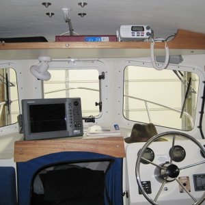 Interior facing forward