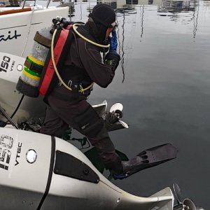 Merry's first dive in new D7x