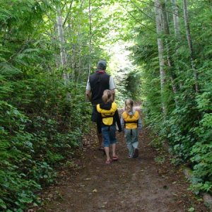 The trail to West Beach