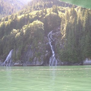 (CAVU) Waterfalls in Toba Inlet
