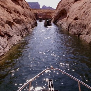 View Over Daydream's Bow of Cavu and Rocky Top n Slot in Face Canyon 9-17-08