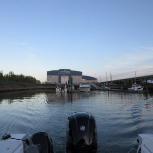 Night departure on a Friday after work