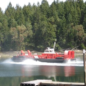 Media 'Coast Guard came to Thetis Island' in album 'Easter weekend rafted with friends sv Shangrila and mv Doc swan  Wallace Island BC'
