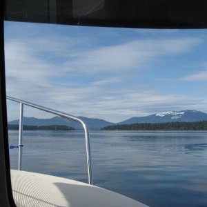glassy water off Ladysmith