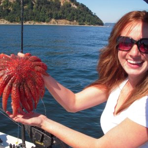 Media 'Amber's catch' in album 'Skagit River, Blakes Resort'