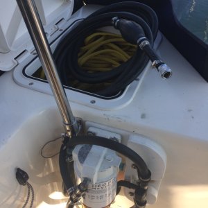 Media 'Fuel System (4)' in album '1. Fuel Supply System.
2 - 30 U.S. gallon aluminum fuel tanks are out of the boat at this time.'