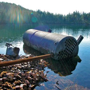 Cannery Ruins, McClure Bay, 10-14-06