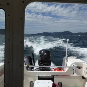 Entering Desolation sound again