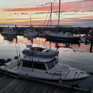 Powell River sunset
