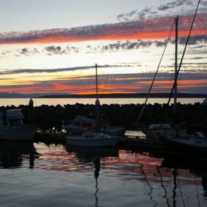 Powell River certainly has spectacular sunsets!