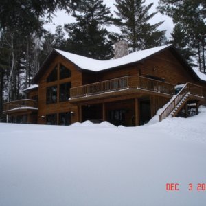 C-Critter's ex-owner's home on Island Lake