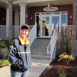 Linda at Water Street Hotel and Marina in Apalachicola