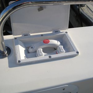 Hot & Cold shower added in the cockpit
