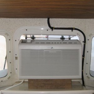 (012 12)  5000 BTU Zenith AC in place...just fits.