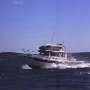 Making way in Hussey Sound