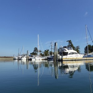 Heading out for a paddle around the island Wednesday afternoon