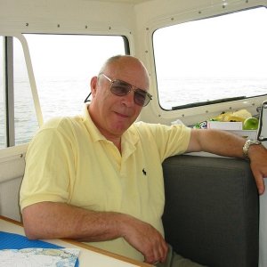 Man from Nantucket enjoys the ride