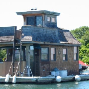 Water front cottage at Wood's Hole