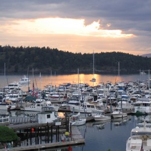 Sunset at Roche Harbor