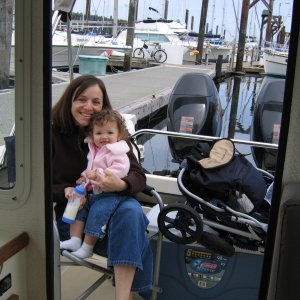 Two cuties in Friday Harbor