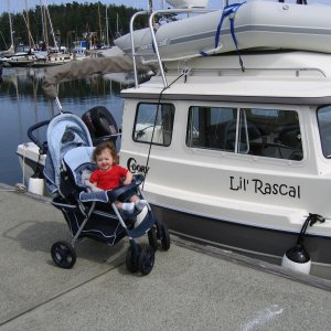 Two Little Rascals in Friday Harbor