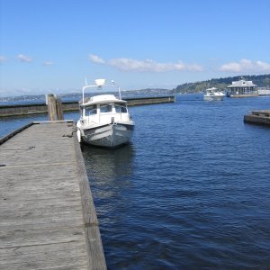 Lake Washington sea trial