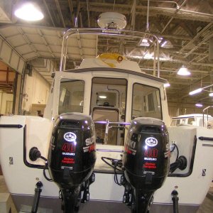 Twin Suzuki 40's