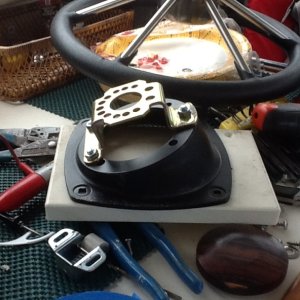 Media 'The angle adaptor did not fit my NFB helm, so I had to adapt a bit.' in album 'I masked the dash and then glued the template to it before cutting.'