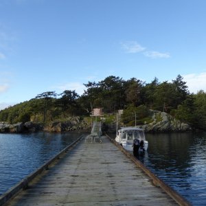 Fossil Bay dock