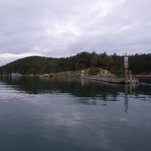Sucia Island now completely vacant on Christmas