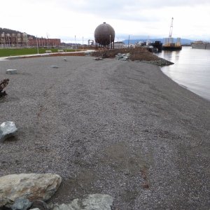 Another new public beach further up town