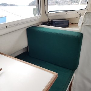 Port side, passenger seat