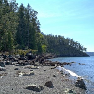 Looking south from Smugglers Cove