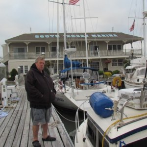 Marina filling up with boats because of the storm named Sandy. Some holding up here to wait for hurricane season to end down south for insurance reasons. Hurricane coming to see them here instead