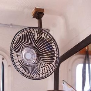fan installed over Wallas
helps with condensation
