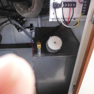 10 Gal fuel tank and control panel