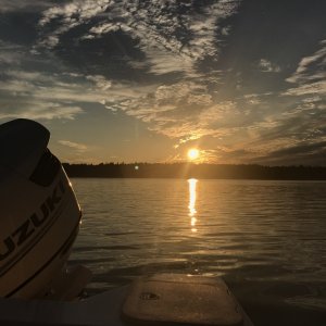 Media 'Anchored up in south sound enjoying the sunset off Hope Island.' in album 'The love of my life!'