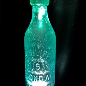 1890's blob tob soda from a Carolina river bottom
