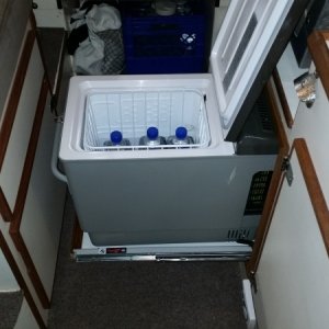 Freezer door open