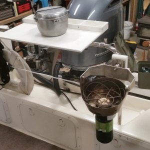 Cockpit cooking station