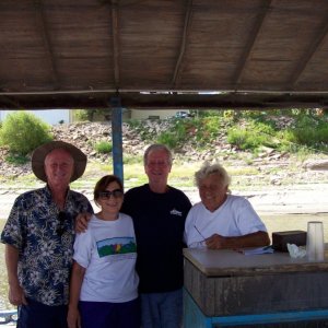 north on the Mississippi, with some famous people at a famous place,  Hoppies