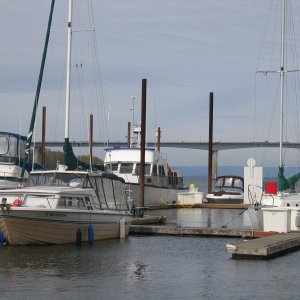 Empty slip awaiting C-Dory 25 Cruiser.