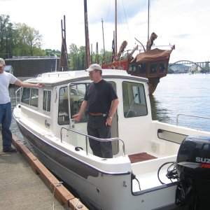 At the dock at Sportcraft.