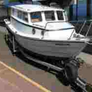 clipper craft 26 (wooden c dory)