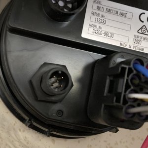 N2K Connector on back of Suuki SMG4