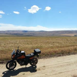 Gregs bike in its preferred environment