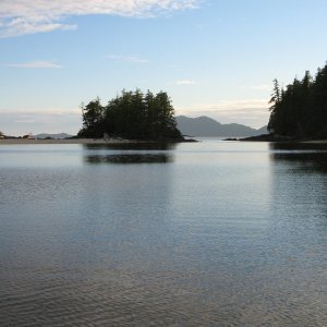 Fury Cove, BC, A good anchorage on the north side of Queen Charlotte Sound.