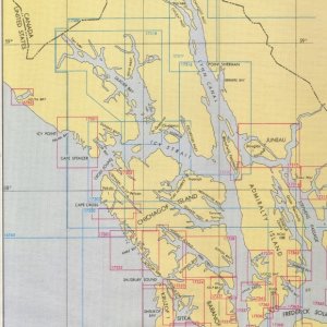 Media 'SE Alaska Chart catalog, NW quadrant' in album 'Jacari Maru at Cordero Lodge, BC'