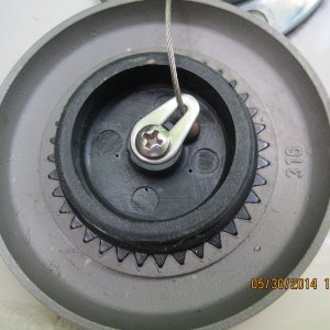 Gas cap integral vent