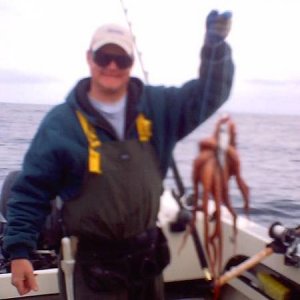 (Mr. Fisherman) You never know what you are going to catch!